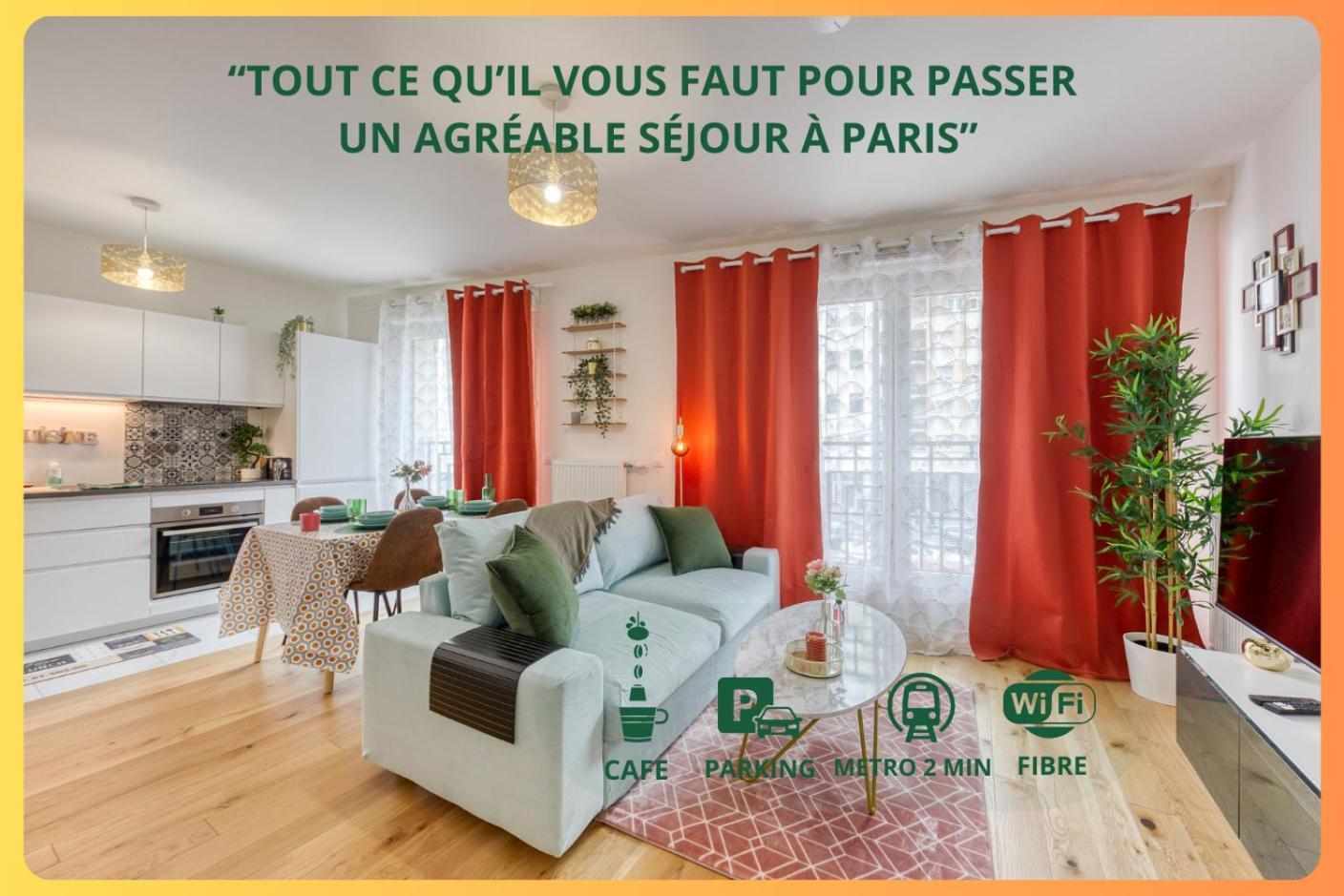 Easy Paris Visit Metro & Parking Διαμέρισμα Saint-Ouen  Εξωτερικό φωτογραφία